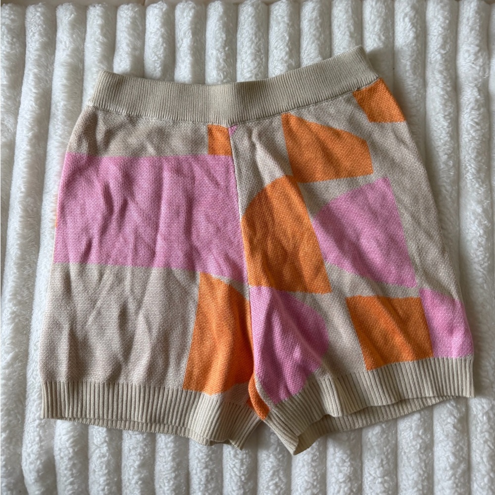 VRG Girl Colorful Geometric Women Shorts
